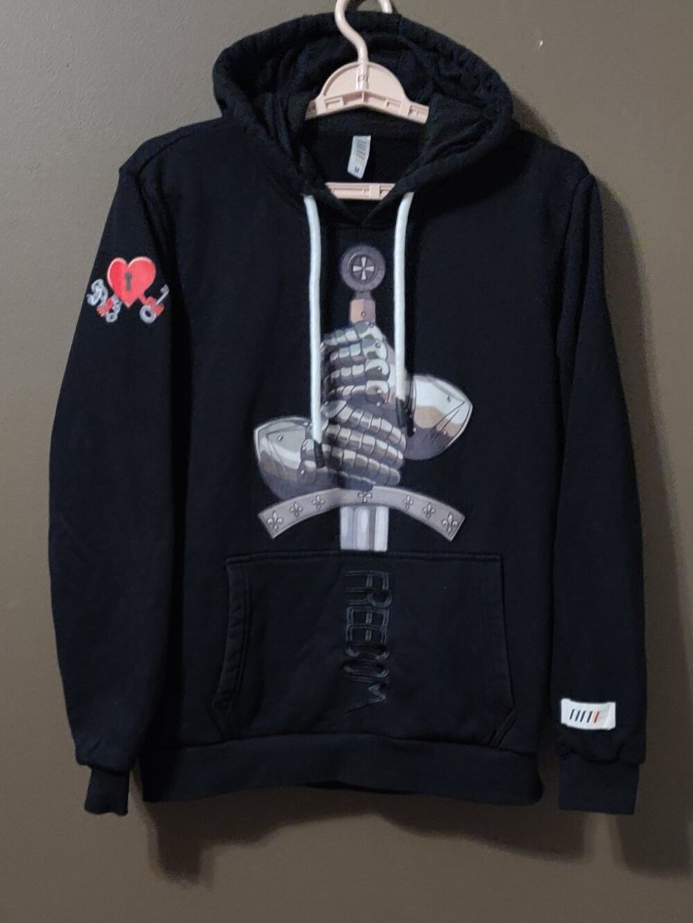 Fifth Loop Freedom Sweatshirt Hoodie Black Men's Medium